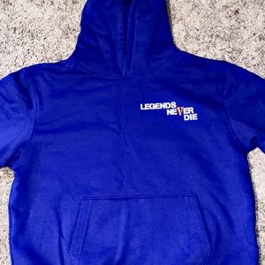 Juice Wrld x Vlone Hoodie In Purple (L)